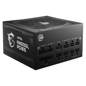 Msi Mag A850GL PCIE5 BLACK 850W 80+ Gold Power Supply