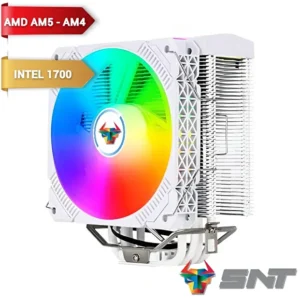 SNT Energy Snt Lc-400w 120 Mm. Argb Kule Amd Intel Işlemci Soğutucu Beyaz